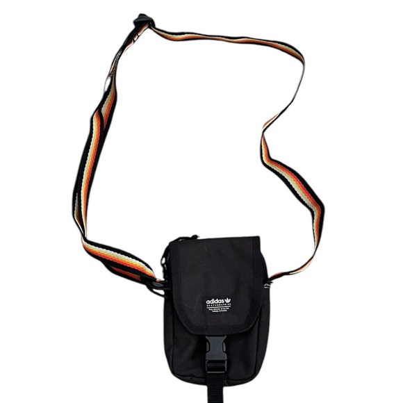 adidas Crossbody Bag Skateboarding Map Black Trefoil - Picture 3 of 7